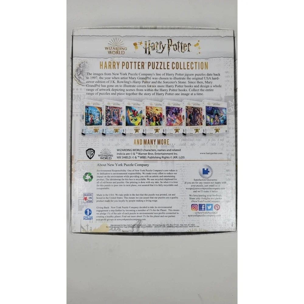 Harry‎ Potter Collage 1000 Piece Jigsaw Puzzle NYPC